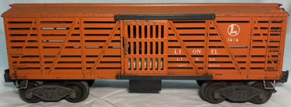 Lionel Post War 3656 Operating Cattle Car