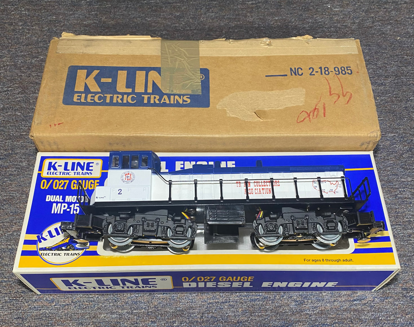 K-Line #K-2222 TCA MP-15 Diesel Engine 2 TCA