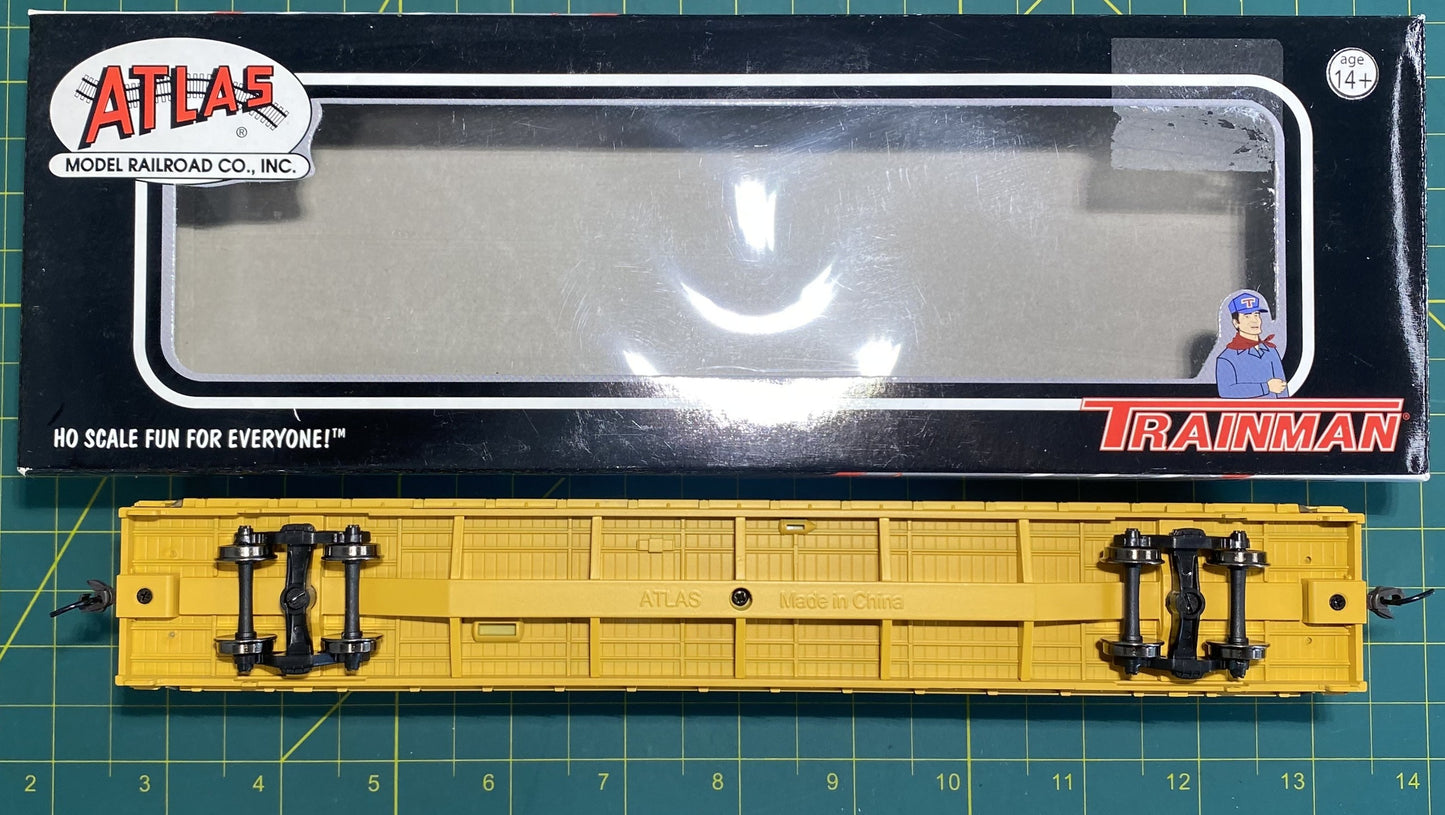 Atlas #20 000 858 Trainman Line Bulkhead Flat Car TTX #804015