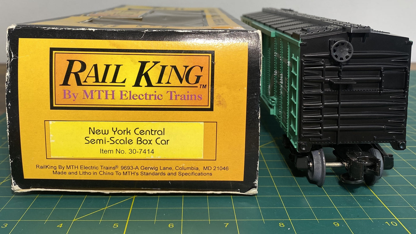 Rail King #30-7414 New York Central Box Car by MTH