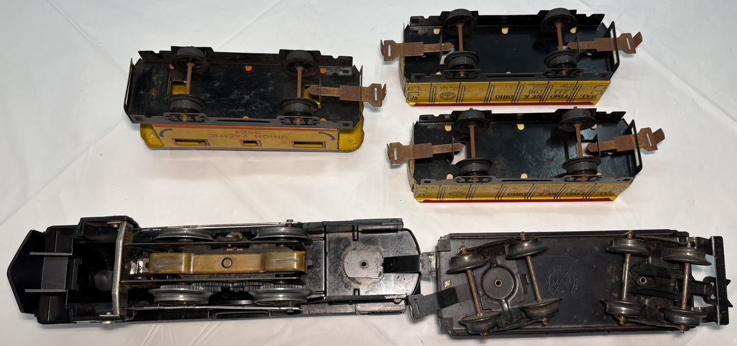 Marx 490 Steam Freight Train
