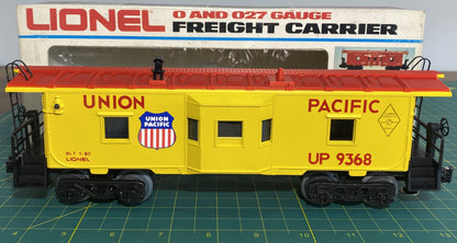 Lionel 6-9368 O Gauge Union Pacific Bay Window Illuminated Caboose