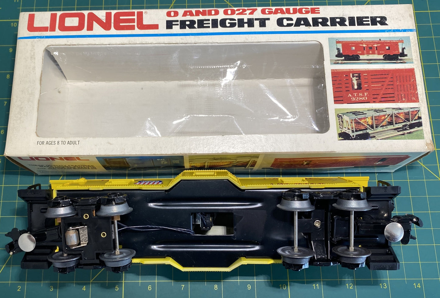 Lionel 6-9368 O Gauge Union Pacific Bay Window Illuminated Caboose