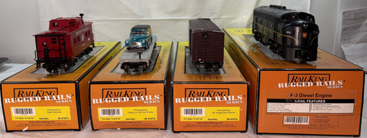 MTH Rail King 30-4197-0 Pennsylvania F-3 Diesel Engine W/ Proto Sound 9535