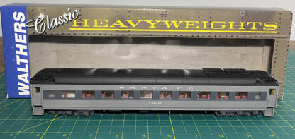 Walthers Santa Fe-Style Heavyweight 70' Coach Pullman Green w/black Roof