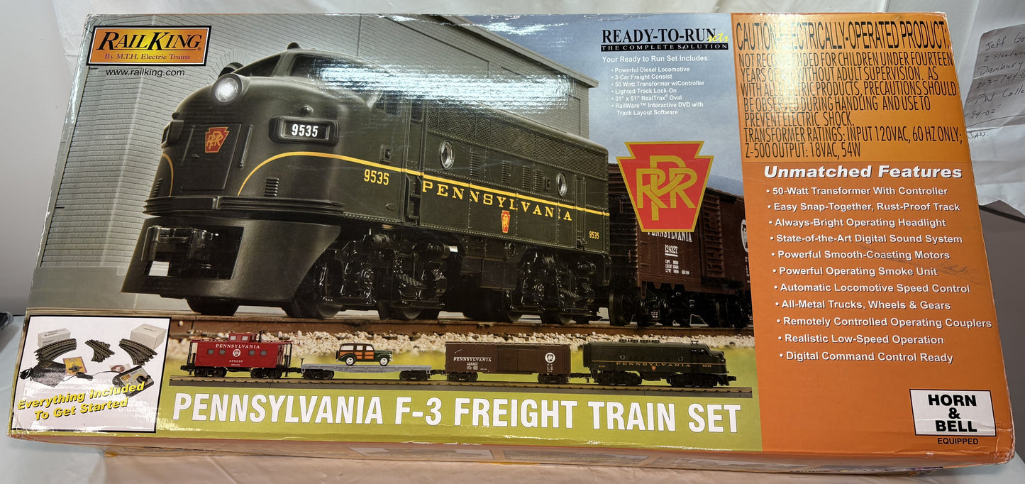 MTH Rail King 30-4197-0 Union Pacific 2-6-0 Steam Engine W/ Proto Sound #9535