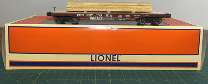 Lionel #6-82854 Pennsylvania 40' Flat w/ Lumber Load