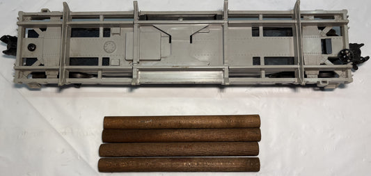 Lionel Post War 3361 Operating Log Dump Car