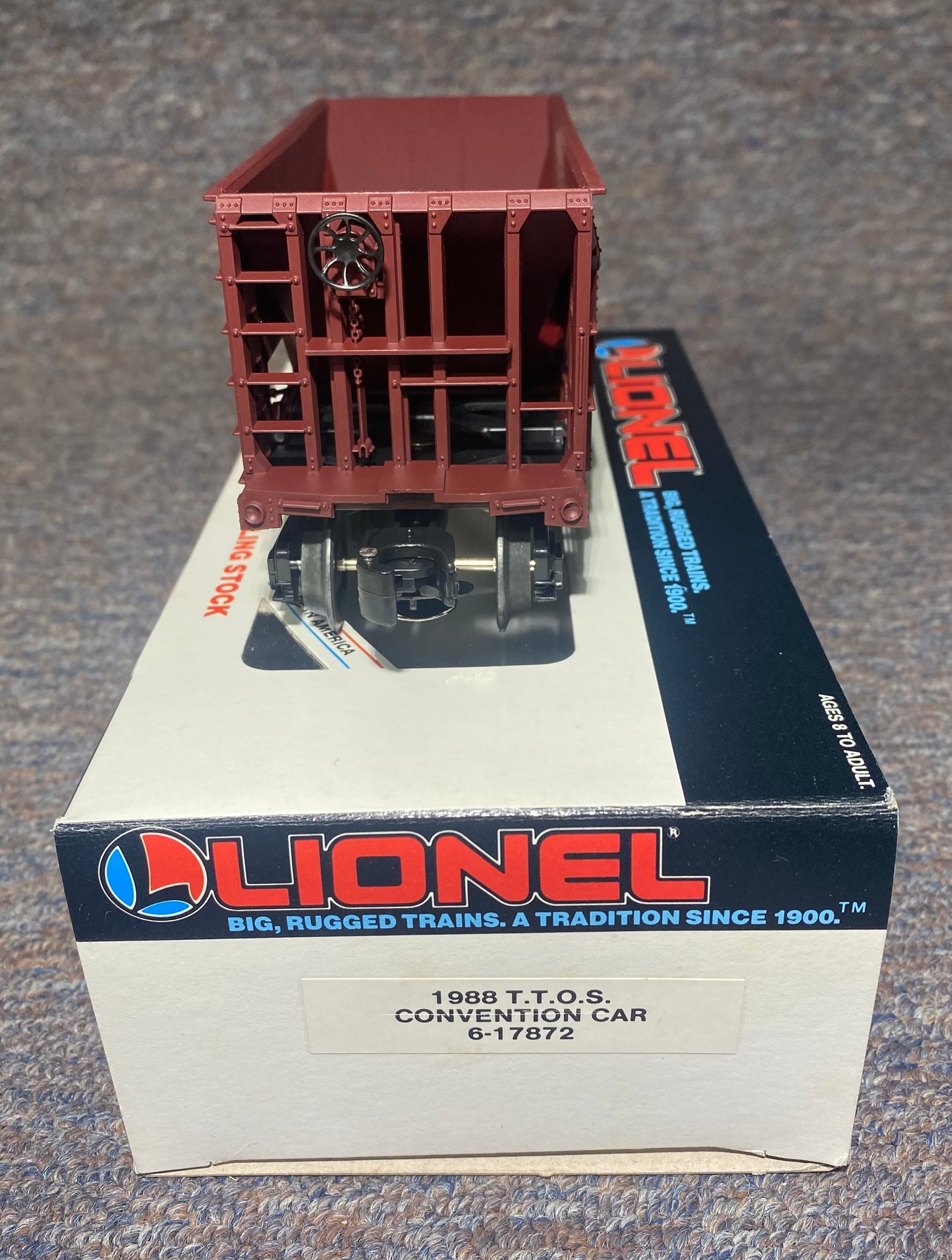 Lionel #6-17872 Rolling Stock 1988 T.T.O.S. Convention Car