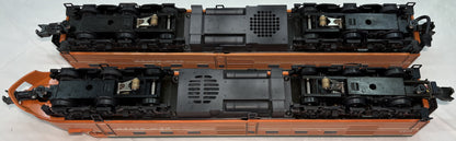 MTH 20-2325-1 & 20-2438-3 Premier NH DL-109 & DL-110 Diesel Engine AB set w/Proto-Sound 2.0 Custom Cranberry Paint Scheme