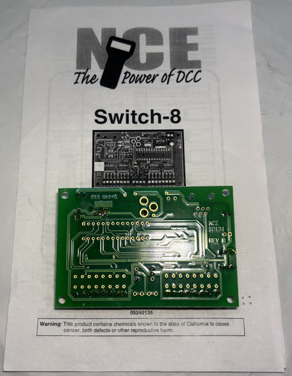 NCE Switch-8 Accessory Decoder