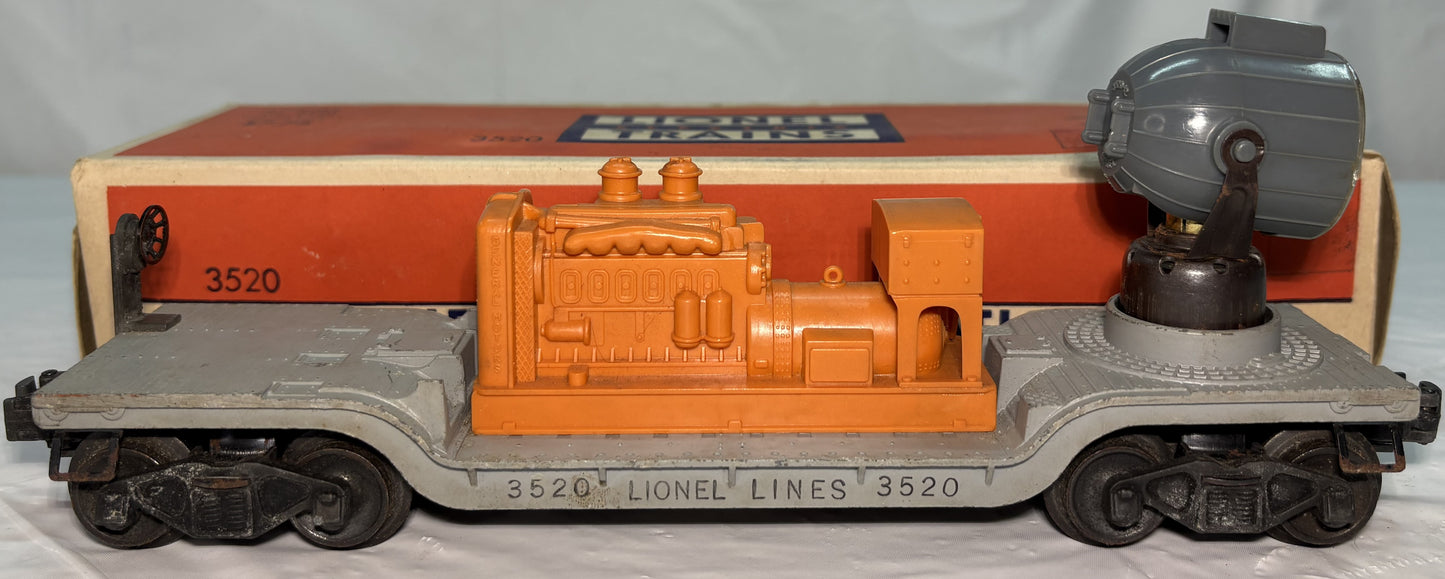 Lionel 3520 Operating Searchlight Car
