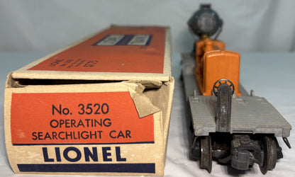 Lionel 3520 Operating Searchlight Car