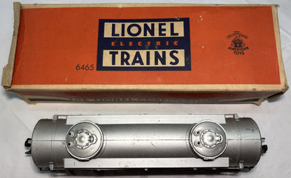 Lionel Post War 6465 Sunoco 2 Dome Tank Car
