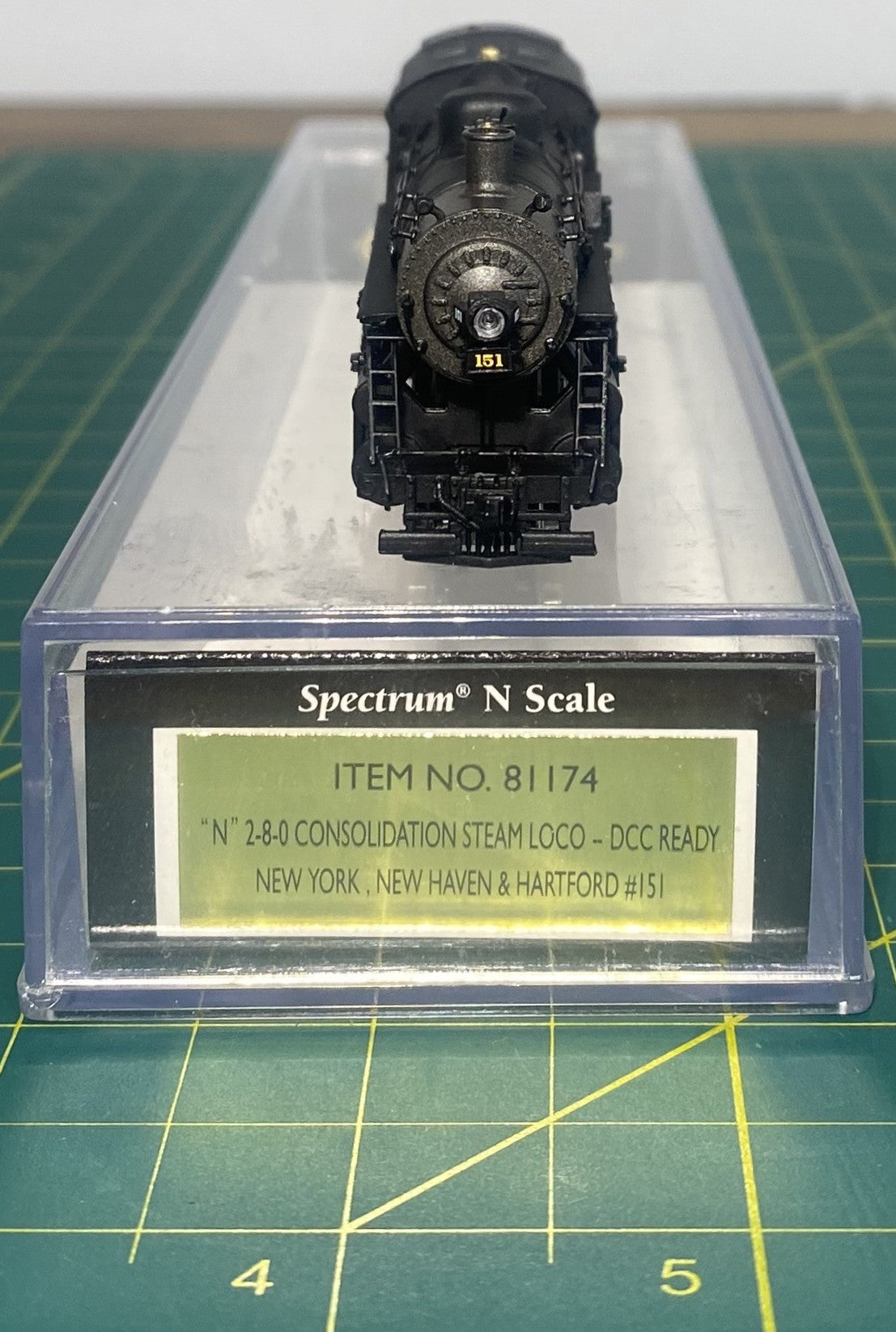Bachmann 81174 N Scale New Haven 2-8-0 Consolidation Steam Loco & Tender