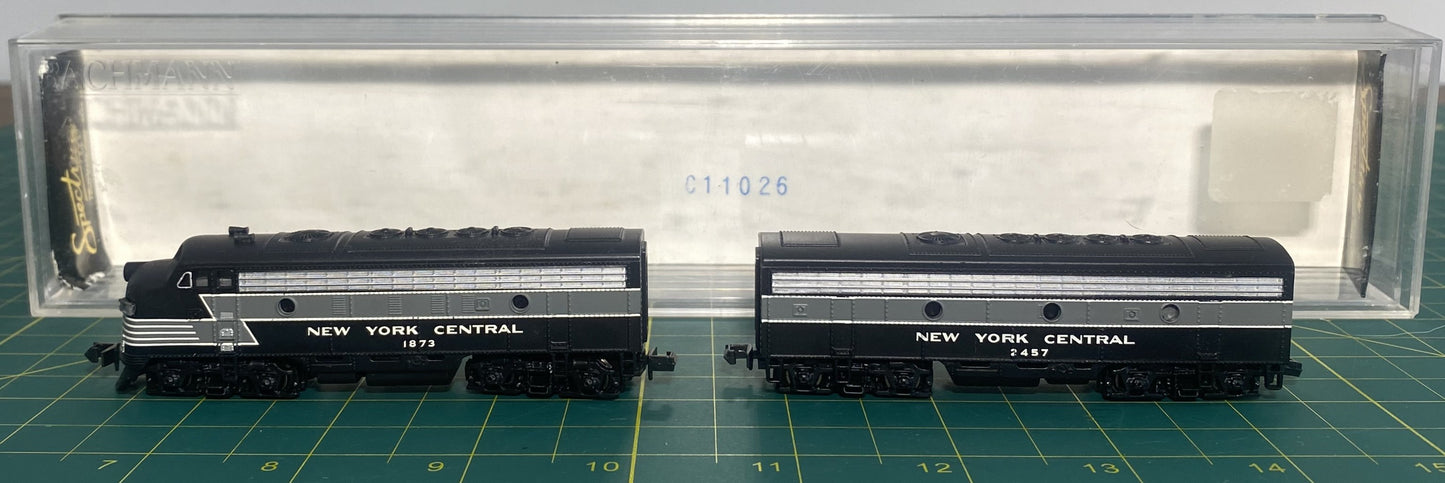 Bachmann Spectrum 81254 F7 A&B Powered New York Central Lightning Stripe w/Sound &amp; DCC