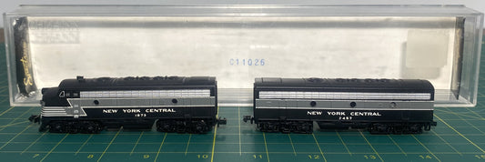 Bachmann Spectrum 81254 F7 A&B Powered New York Central Lightning Stripe w/Sound &amp; DCC
