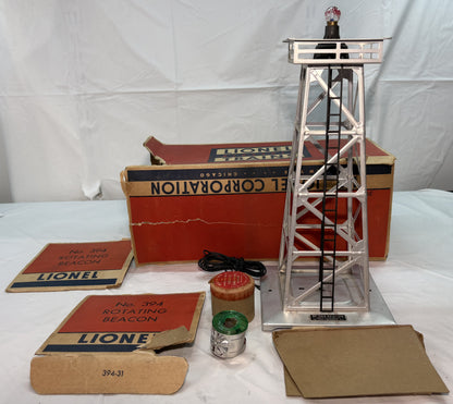 Lionel Post War 394 Aluminum Tower
