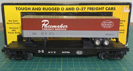 Rail King 30-7608 New York Central O Gauge Flat Car