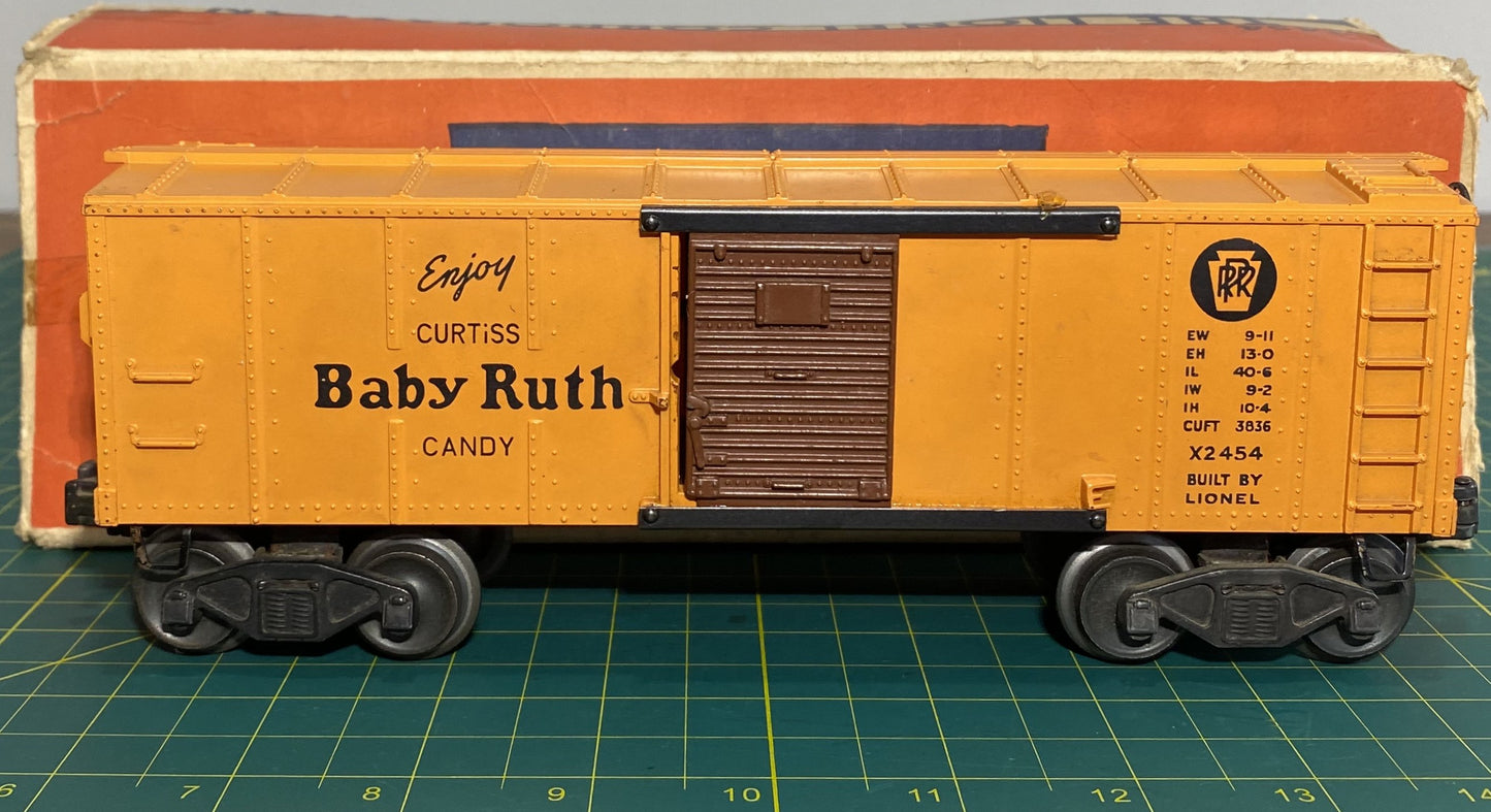 Lionel Post War Baby Ruth Box Car #2454