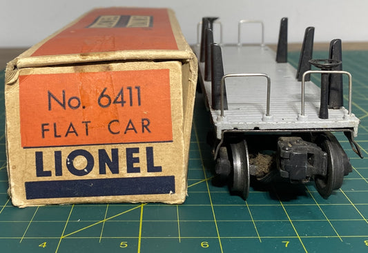 Lionel Post War 6411 Log Car