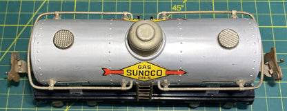 Lionel Pre War Tank Car 654 Aluminum