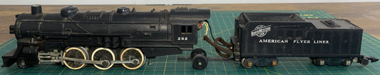American Flyer #282 Steam Locomotive and Tender