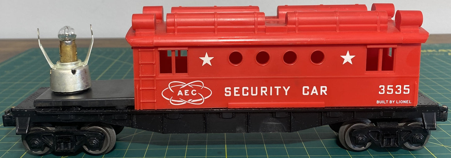 Lionel #3535 Security Car with Searchlight