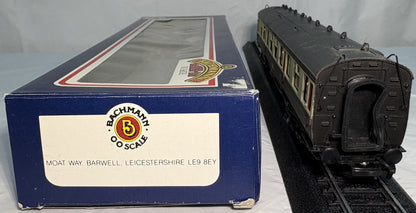 Bachmann Branchline 34-050 GWR 60ft Collett 3rd Class in Chocolate Cream