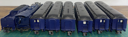 Lionel # 8610 Wabash Set with Steam Locomotive, Tender and 6 pass cars