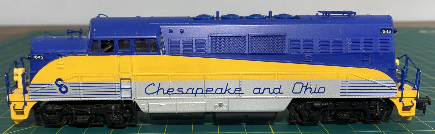 Life-Like #1845 Proto 2000 EMD BL2 Chesapeake and Ohio
