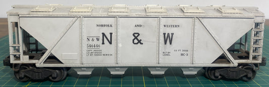 Lionel Pre War Covered Quad Hopper #6464-25 Norfolk and Western