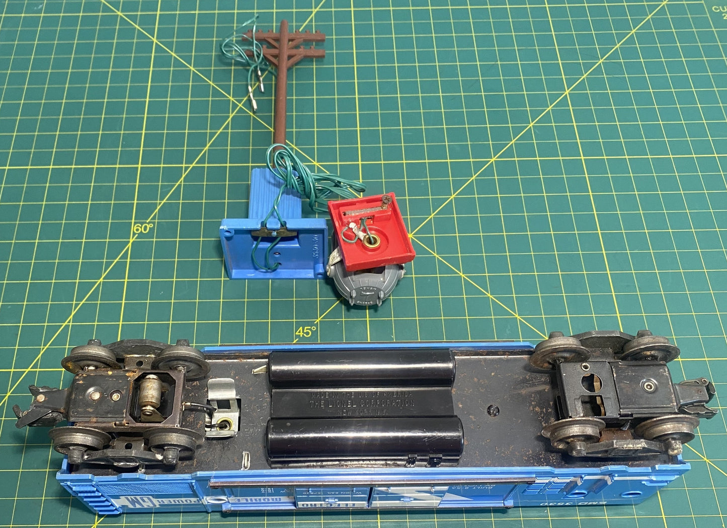 Lionel Post War #3530 Operating Mobile Generating Car