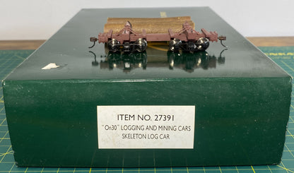Spectrum On30 Logging and Mining Car Skeleton Log Car #27391