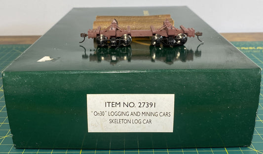 Spectrum On30 Logging and Mining Car Skeleton Log Car #27391