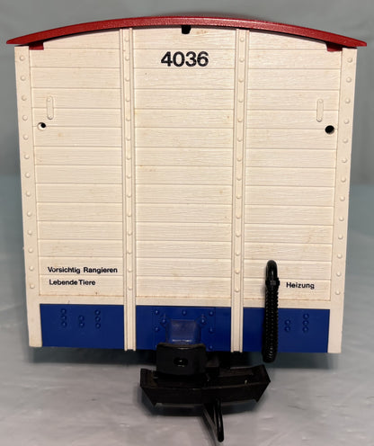 LGB 4036 G Gauge Circus 2 Axle Animal Transport (Cage) Car