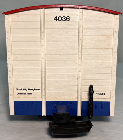 LGB 4036 G Gauge Circus 2 Axle Animal Transport (Cage) Car