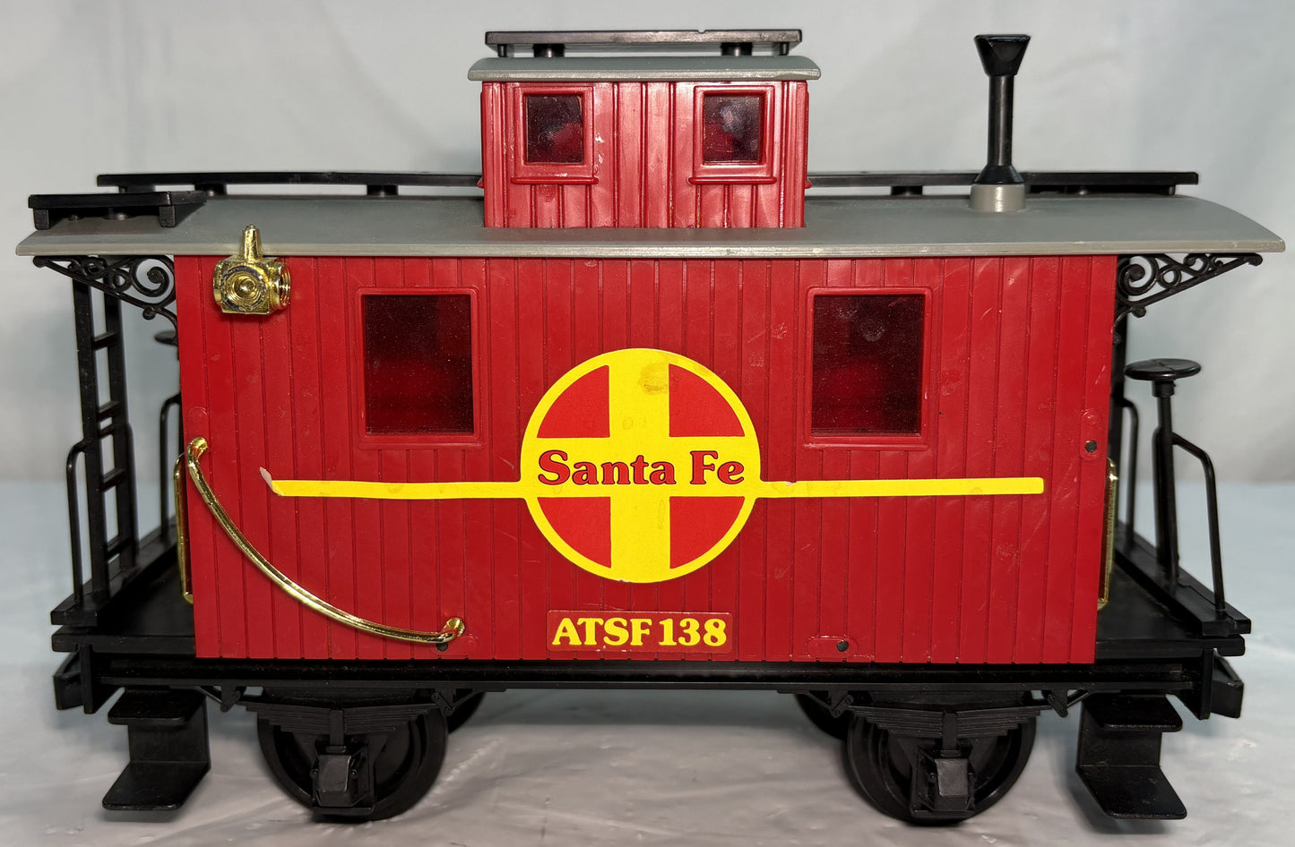 Echo Toys 138 Caboose Car ATSF Santa Fe