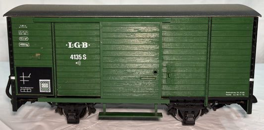 LGB 4135S Green Box Car
