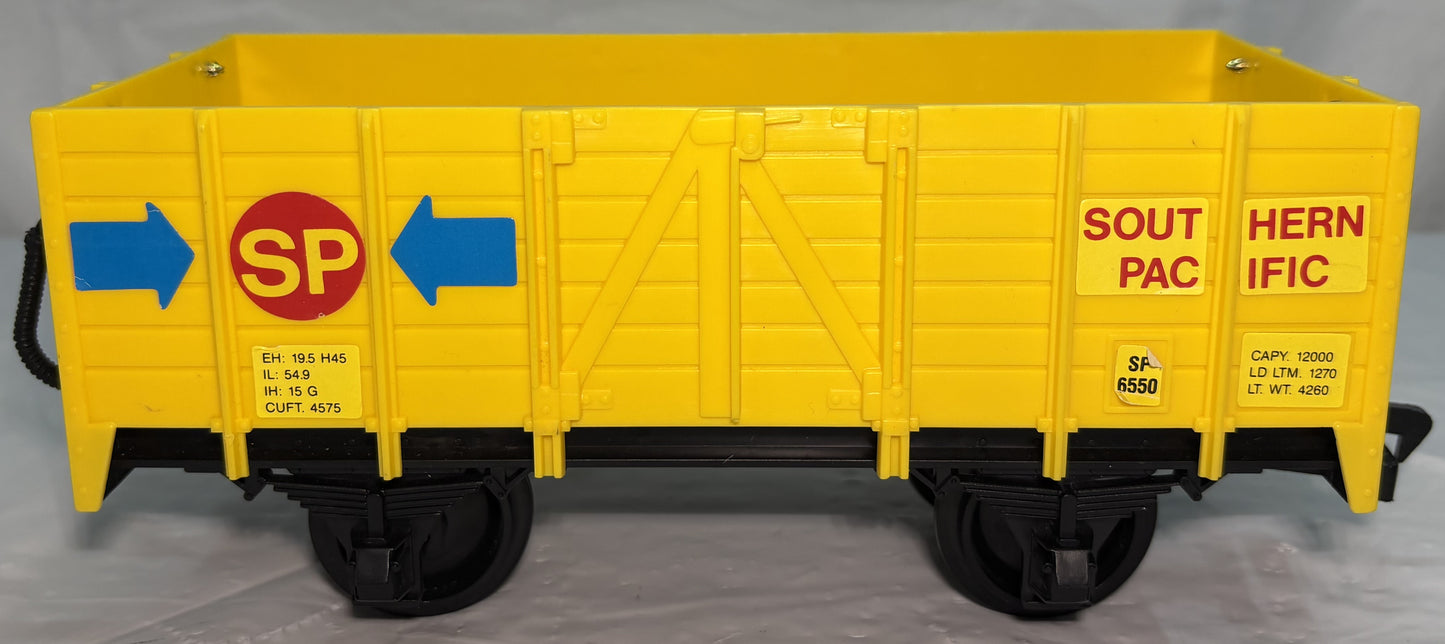 Echo Toys Gondola Southern Pacific Yellow
