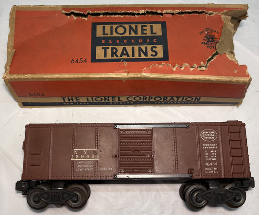 Lionel Post War X6454 NYC Box Car