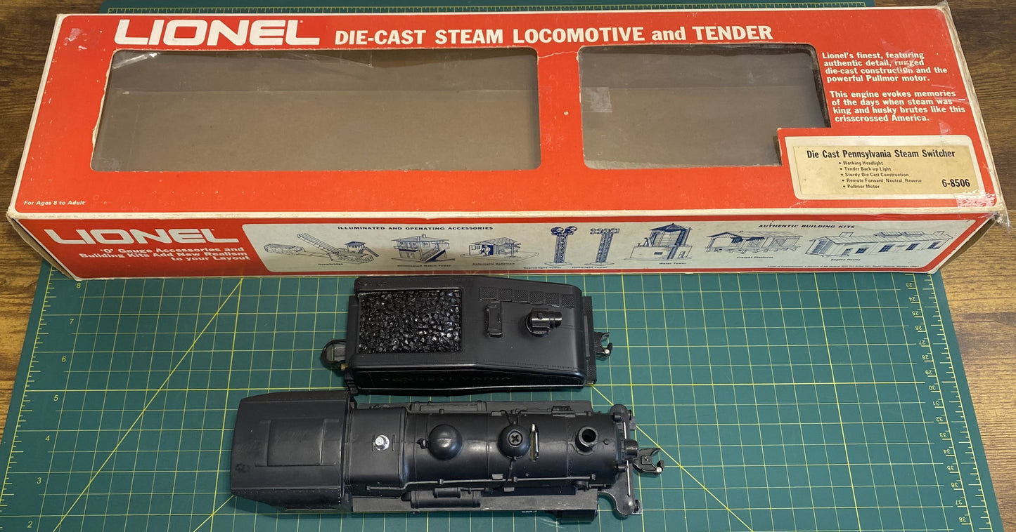 Lionel 6-8506 Pennsylvania Steam 0-4-0 Switcher & Tender