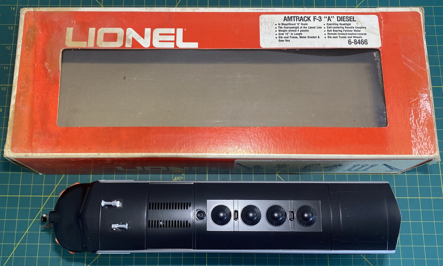 Lionel 6-8466 Amtrak F3 A Powered Diesel Locomotive