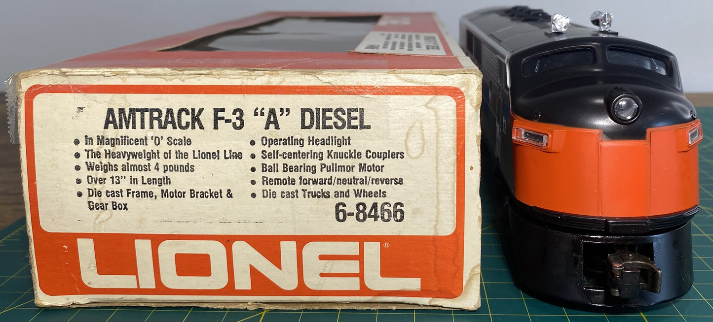 Lionel 6-8466 Amtrak F3 A Powered Diesel Locomotive