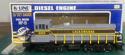 K-Line K-3222 Lackawanna MP15 Diesel Locomotive #2223