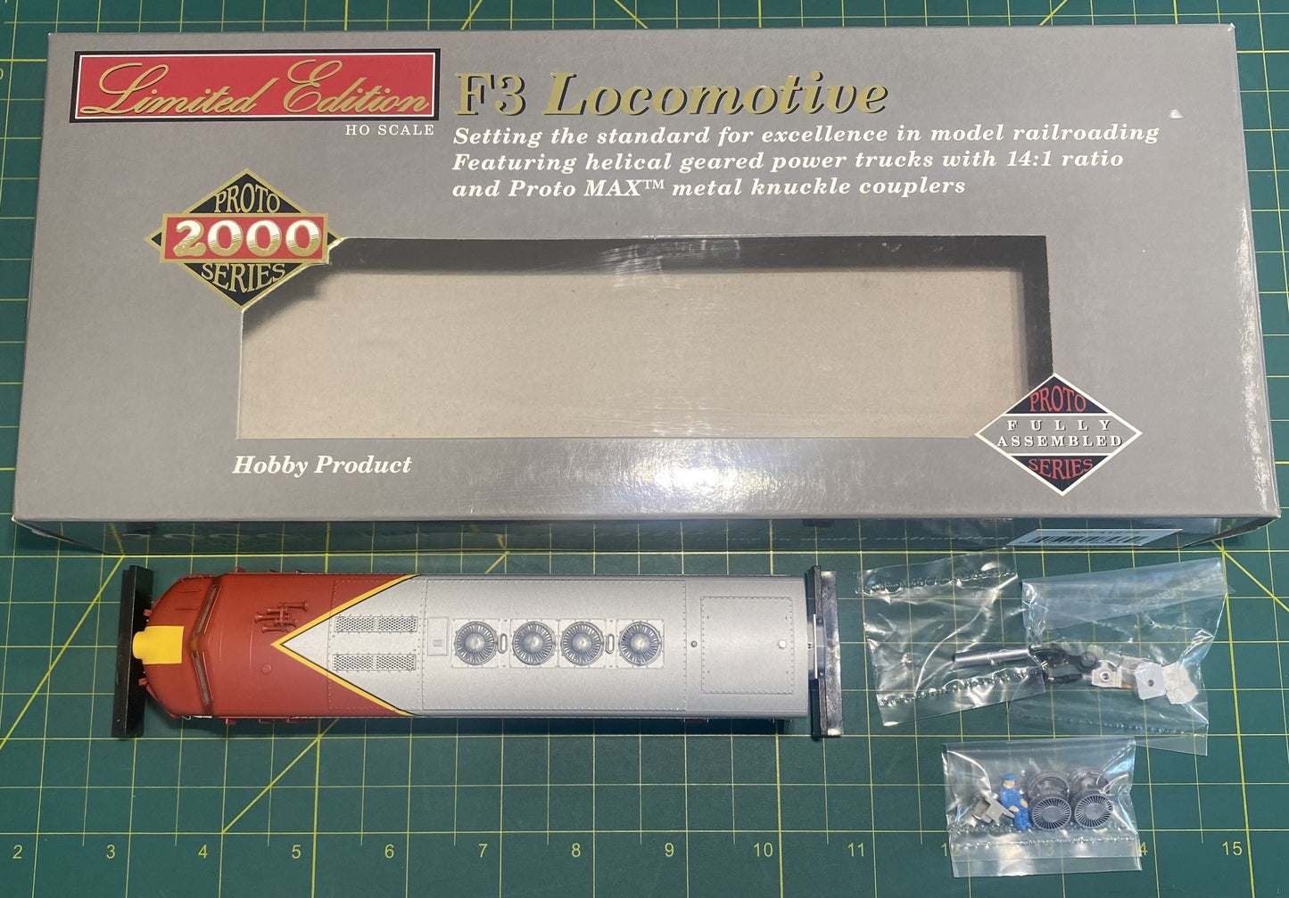 PROTO 2000 # 920-41273 Diesel EMD F3A Powered w/Sound & DCC Santa Fe