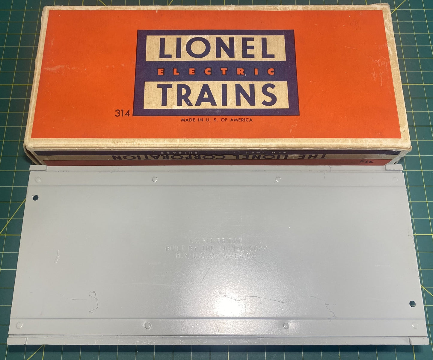 Lionel Post War #314 Girder Bridge