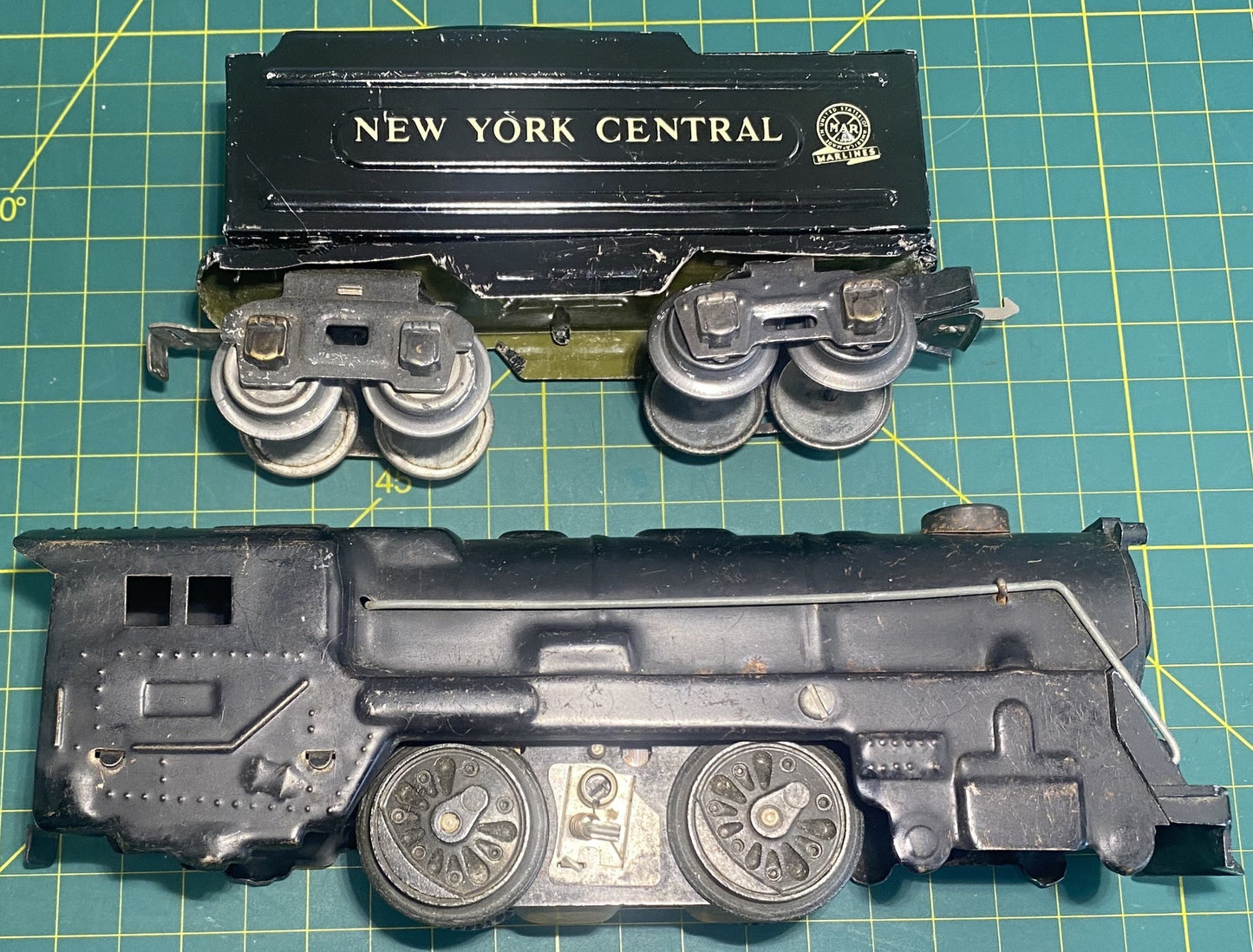 Marx 591 Steam Locomotive New York Central