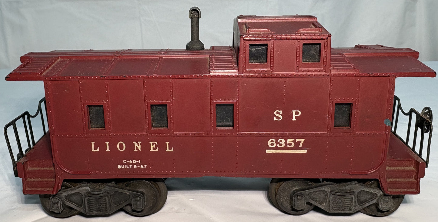 Lionel Post War 6357 Southern Pacific Caboose