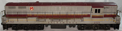 Lionel Post War 2321 Lackawanna FM Train Master Diesel Maroon Roof